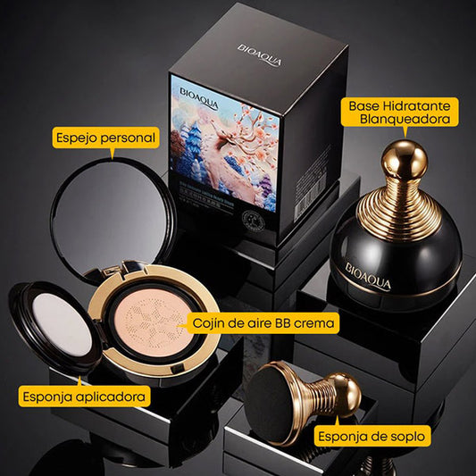 Base de alta cobertura cremosa BIOAQUA ✨💁‍♀️ + ENVÍO GRATIS